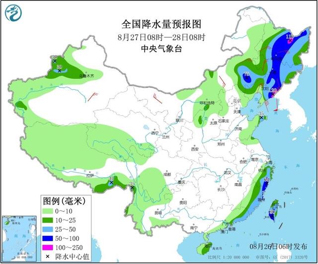 巴威台风最早实时路径